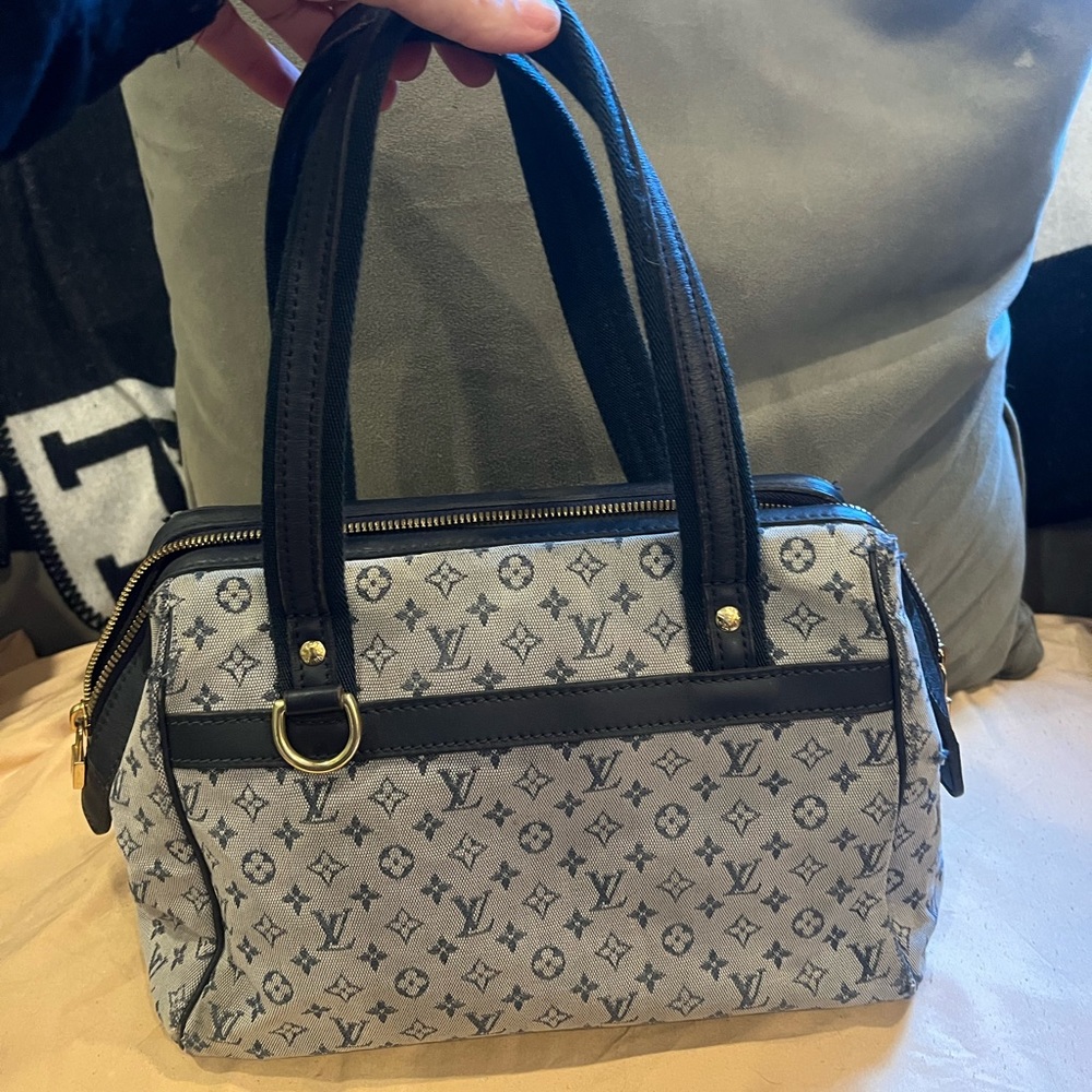 Vintage Louis Vuitton denim bag